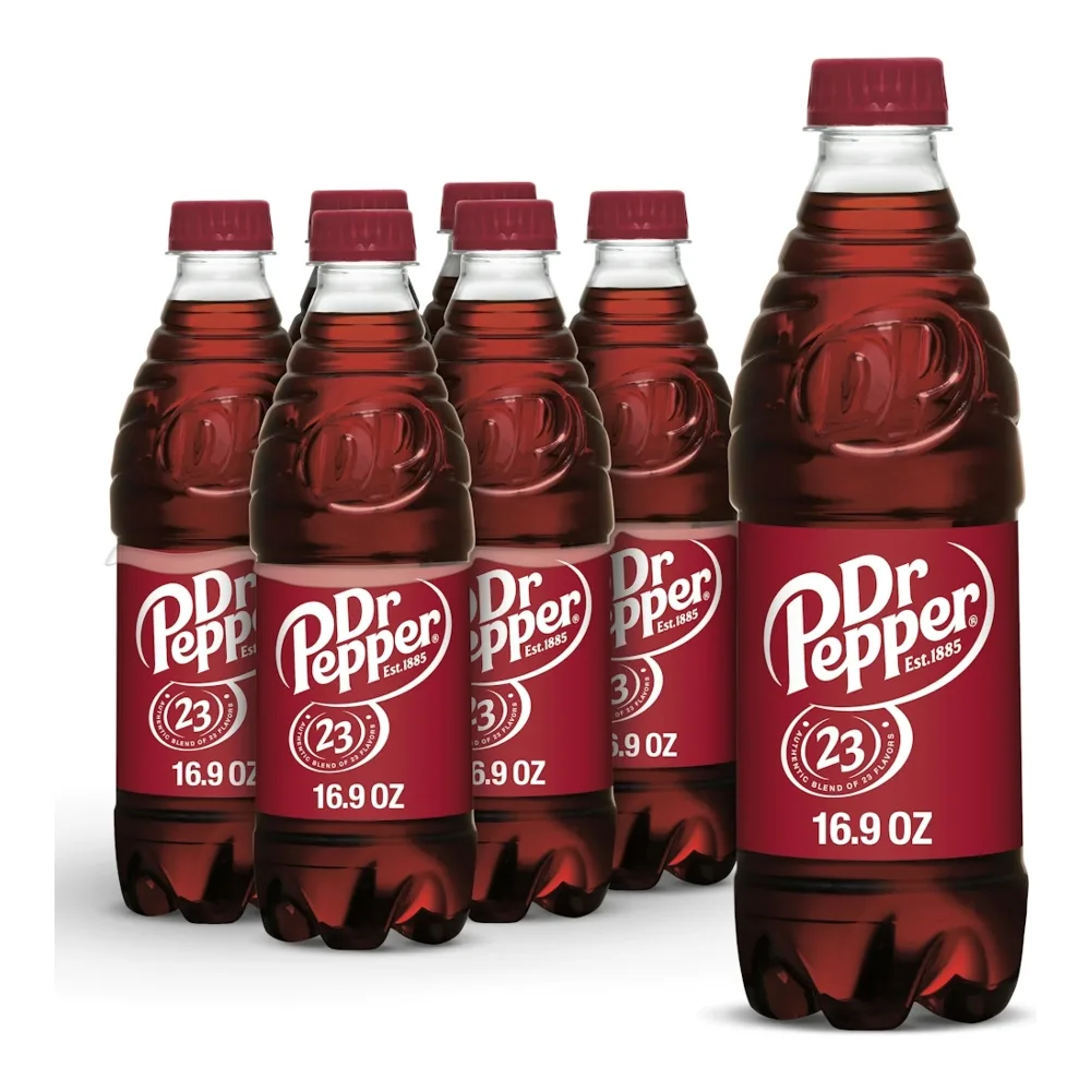 078000003864 DR PEPPER BOTTLES 16.9Z/6PK - Image 1