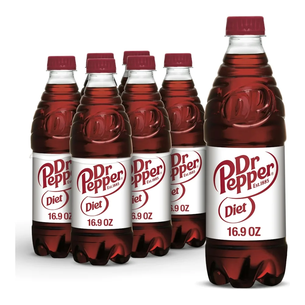 078000003888 Dr PEPPER BOTTLES 16.9Z/6PK - Image 1