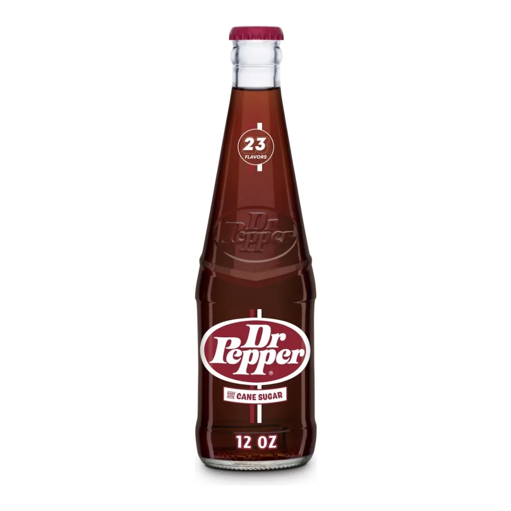 078000008722 SODA DR PEPPER CANE SUGAR 335ml 12Z - Image 1
