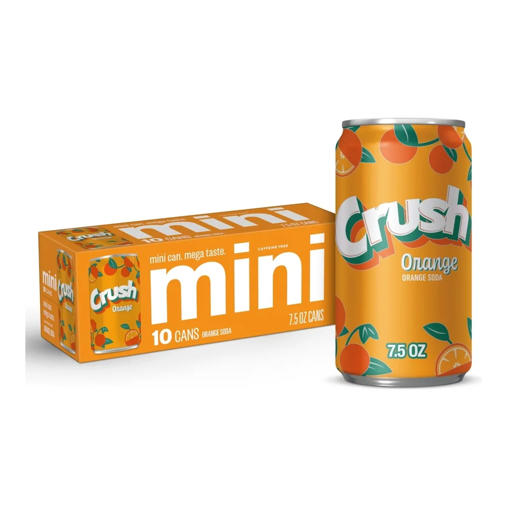 078000031461 CRUSH ORANGE MINI 7.5Z/10PK - Image 1