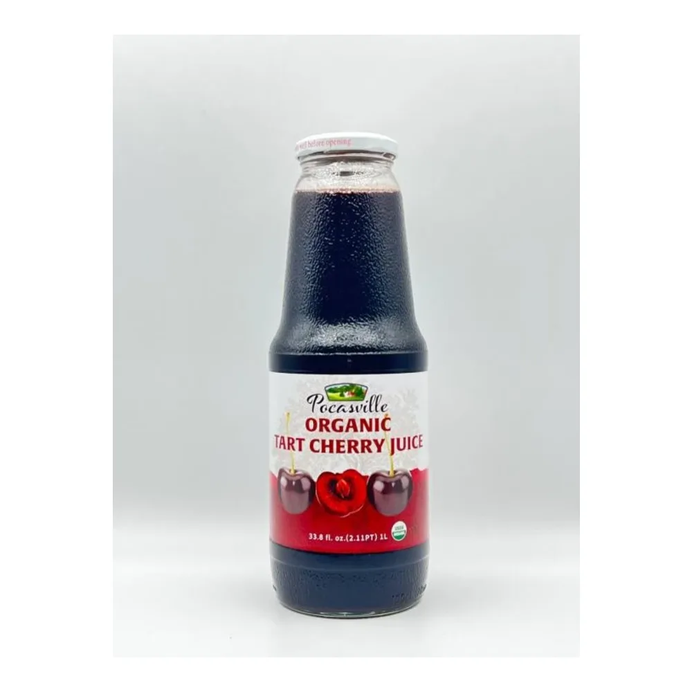 078776148042 POCASVILLE ORG TART CHERRY JUICE 33Z - Image 1