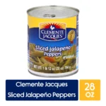 CLEMENTE JACQUES SLICED JALAPENOS 28Z
