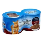 9LIVES MEATY PATE BEEF 4PK