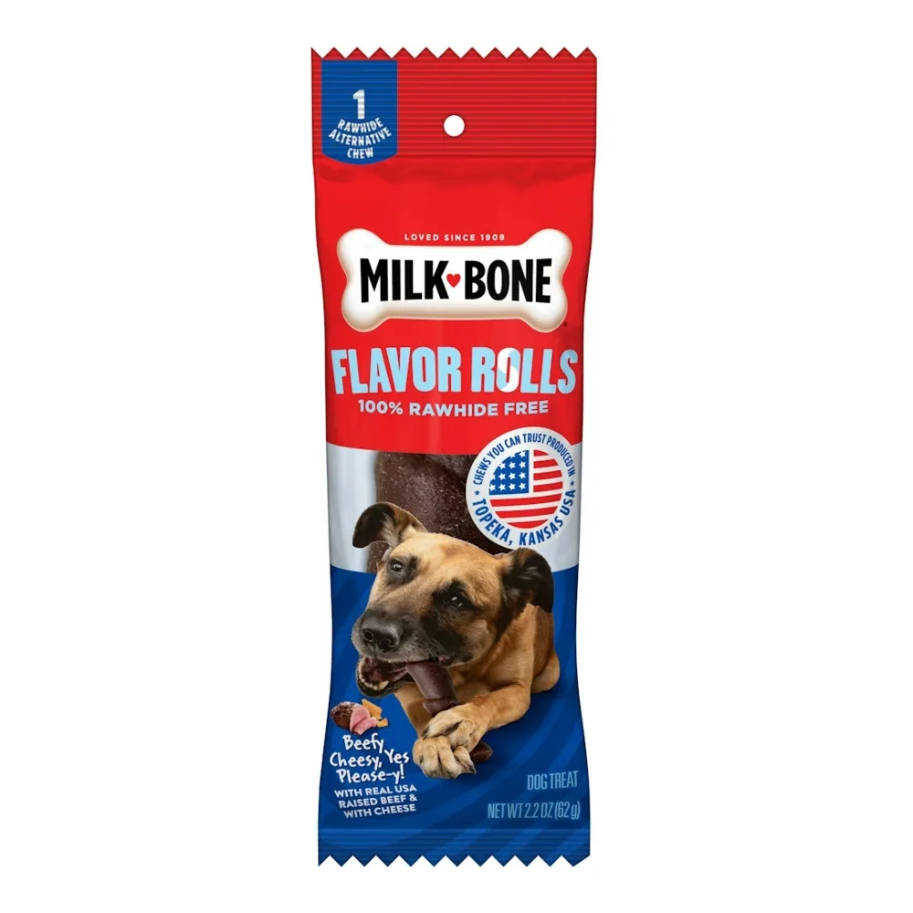 079100430451 MILK-BONE ROLLS BEEF CHS 2Z - Image 1