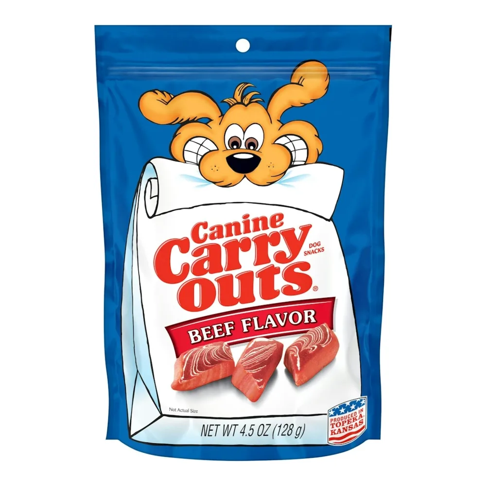 079100520008 K9 CARRY OUT BEEF STRIPS 4.5Z - Image 1