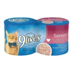 9LIVES TM WHTFSH TUNA 5.5Z 4PK