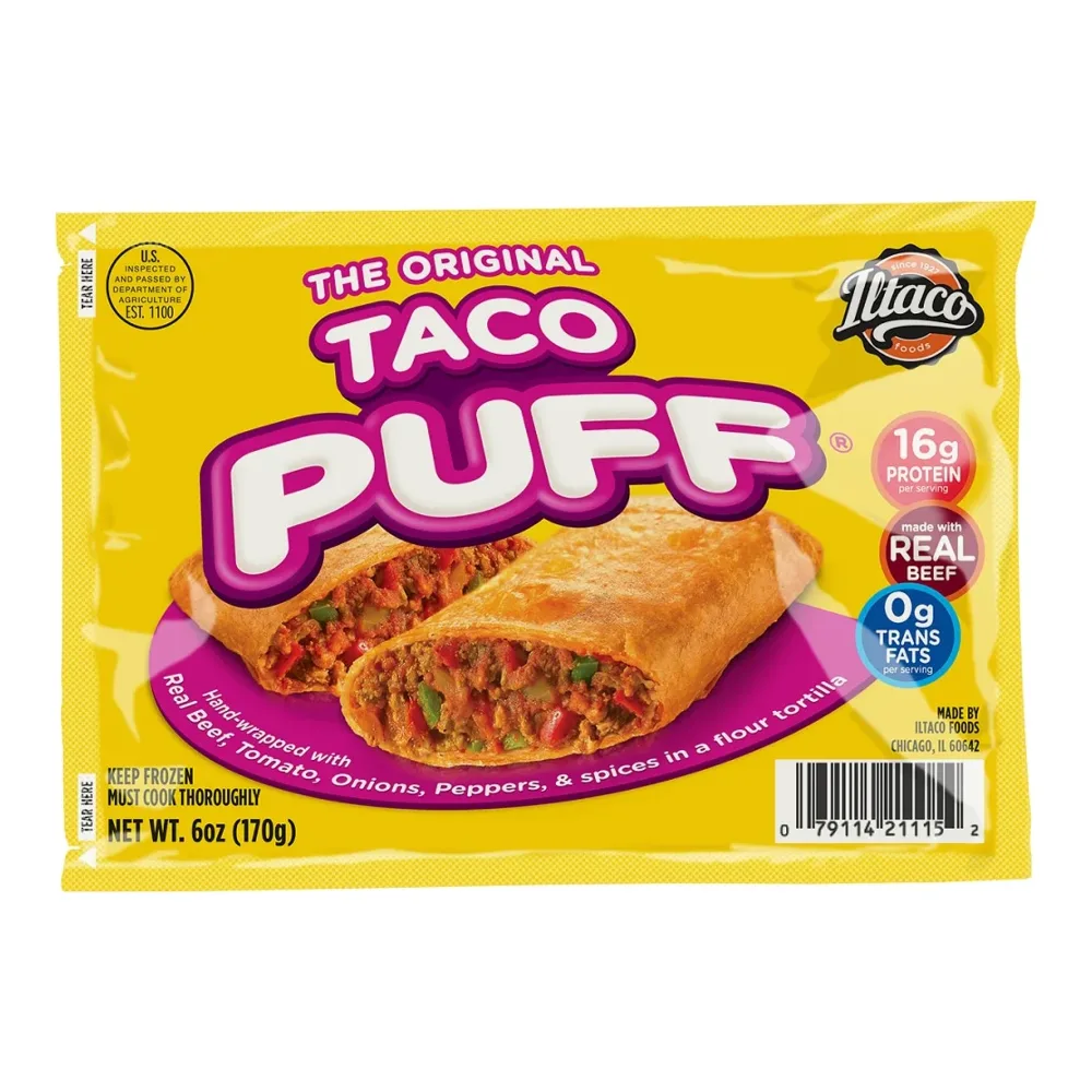 079114211152 ILTACO ORIGINAL TACO PUFF 6Z - Image 1