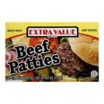 EXTRA VALUE BEEF PATTIES 4LB