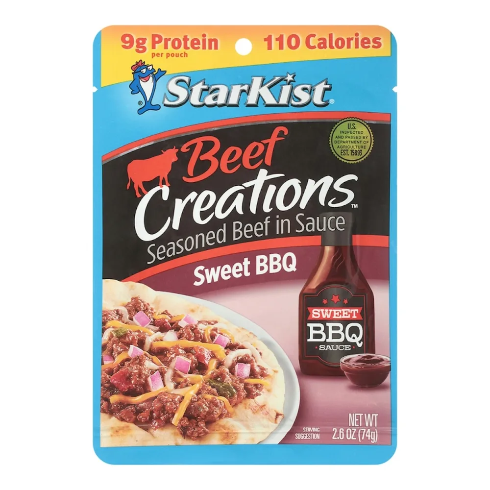 080000522443 STARKIST BEEF CR SW BBQ 2.6Z - Image 1