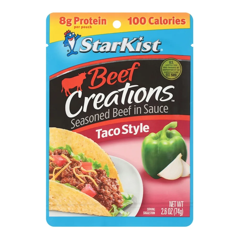 080000522467 STARKIST BEEF CR TACO 2.6Z - Image 1