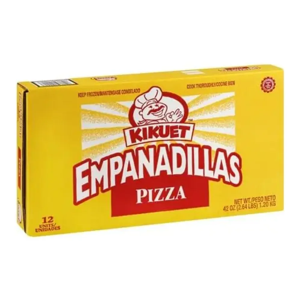 080093100023 KIKUET EMPANADILLAS PIZZA 12CT - Image 1