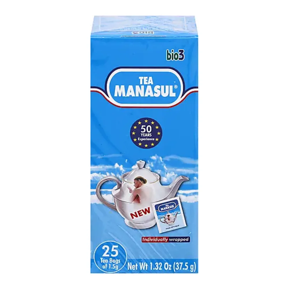 080133810257 MANASUL TEA SLIMMING TEA 25CT - Image 1