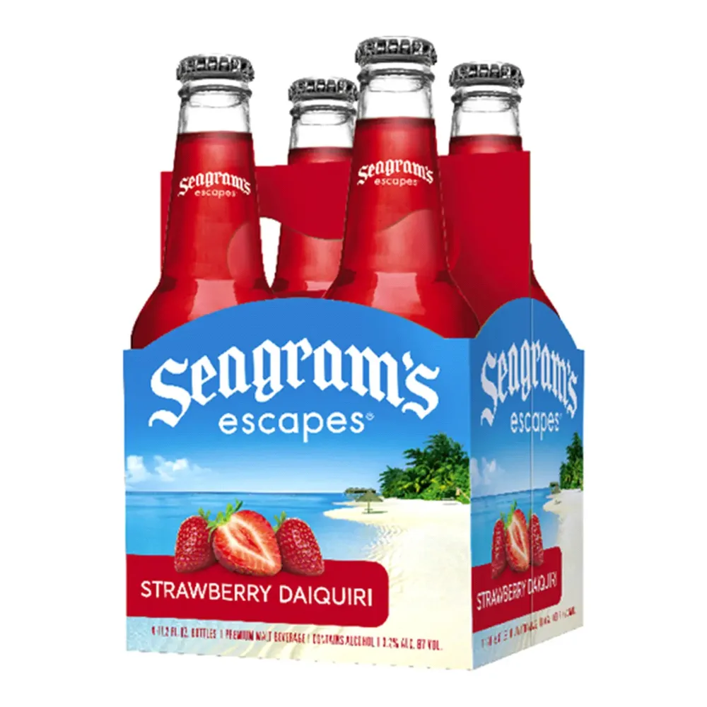 080432802540 SEAGRAMS STRAW DAIQUIRI 11.2Z/4PK - Image 1