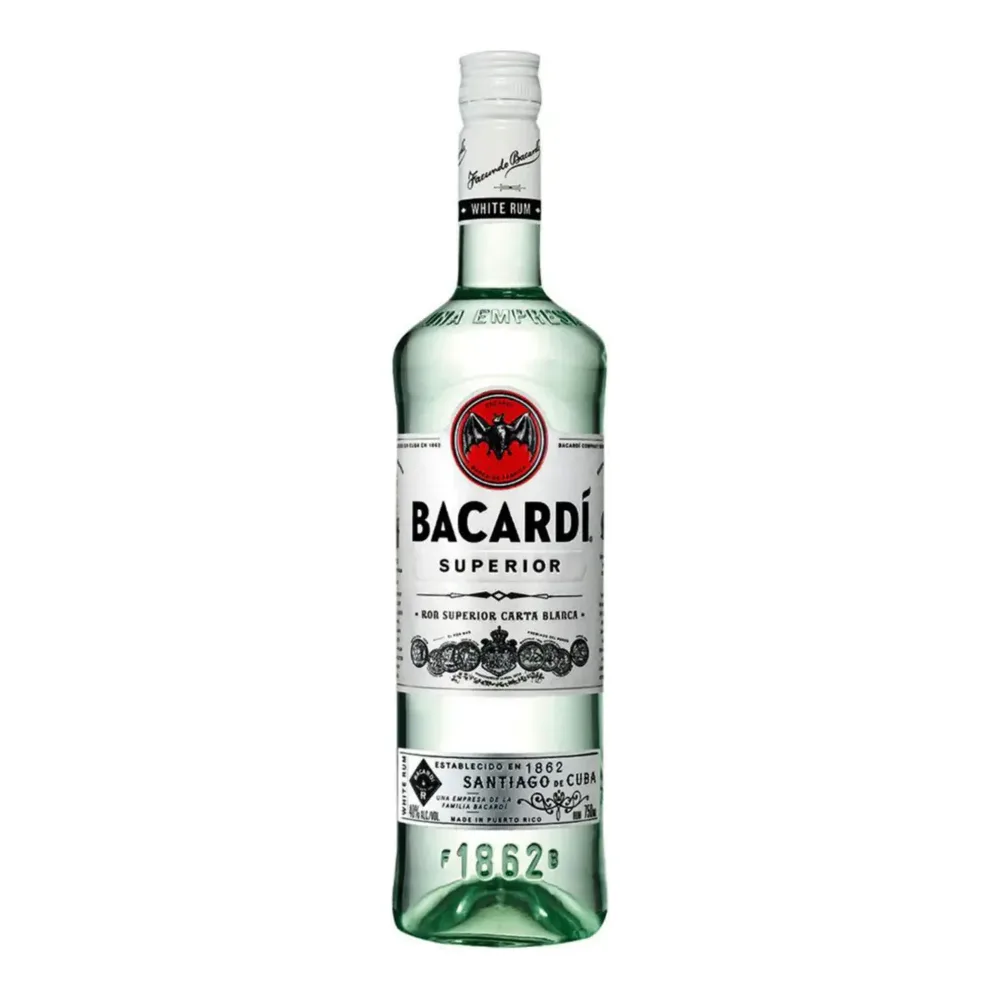 080480015206 BACARDI RUM SUPERIOR 1.75L - Image 1