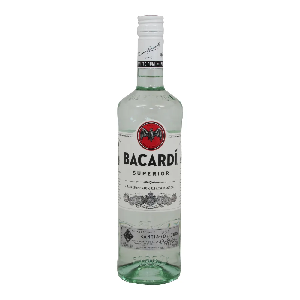 080480015404 BACARDI RUM SUPERIOR 750ML - Image 1