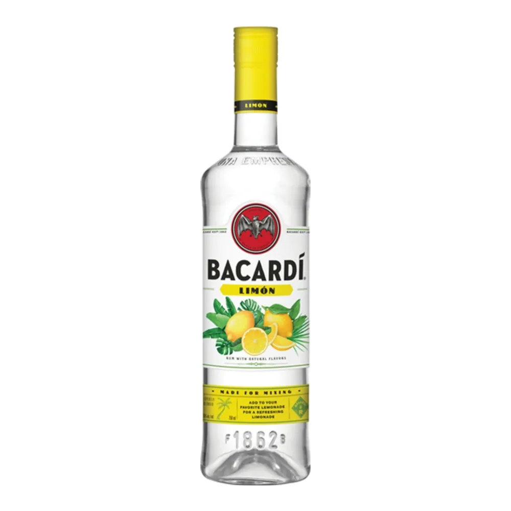 080480355708 BACARDI RUM LIMON 200ML - Image 1