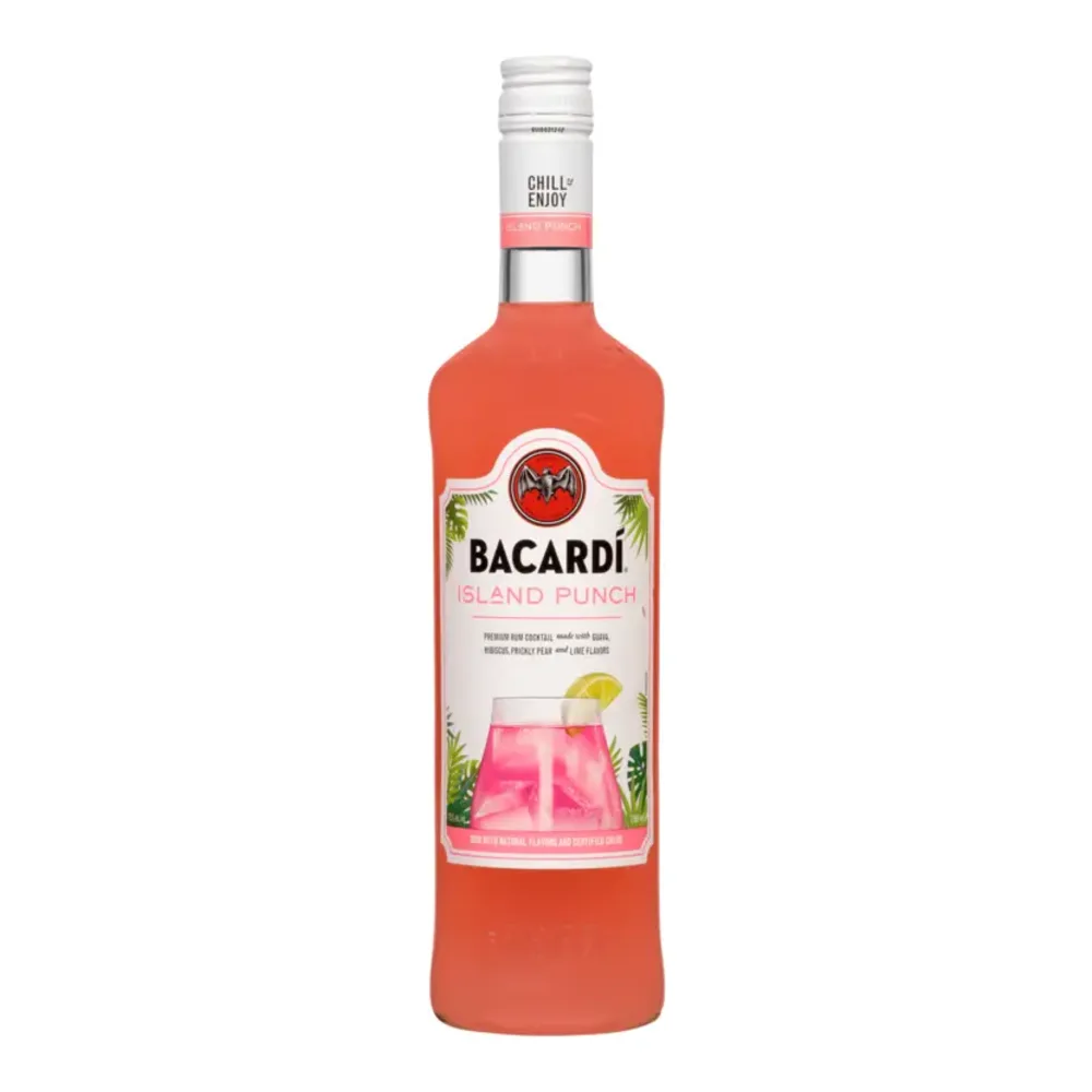 080480986315 BACARDI CKTL ISLAND PUNCH 750ML - Image 1