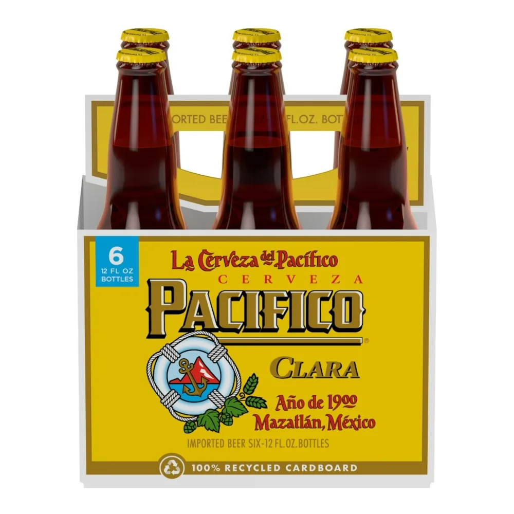080660953014 CERVEZA PACIFICO LN 12Z/6PK - Image 1