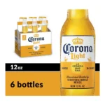 CORONA LIGHT BOTTLES 12Z/6PK