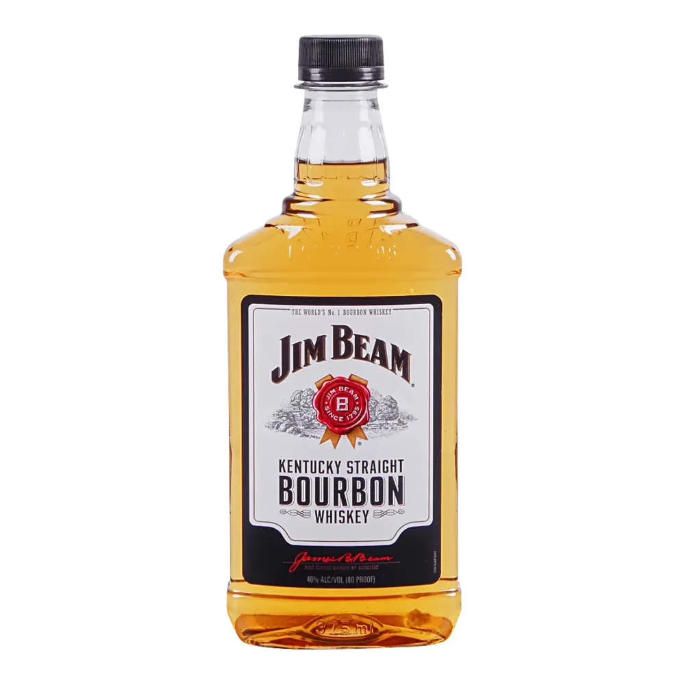 080686001607 JIM BEAM BOURBON WHISKEY 375ML - Image 1