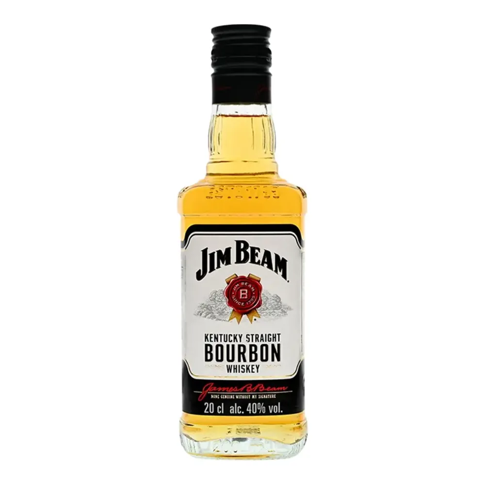 080686001706 JIM BEAM WHISKEY 200ML - Image 1