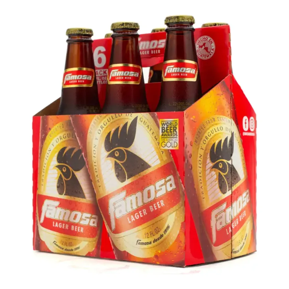 081537110929 FAMOSA IMPORTED BEER 12Z/6PK - Image 1