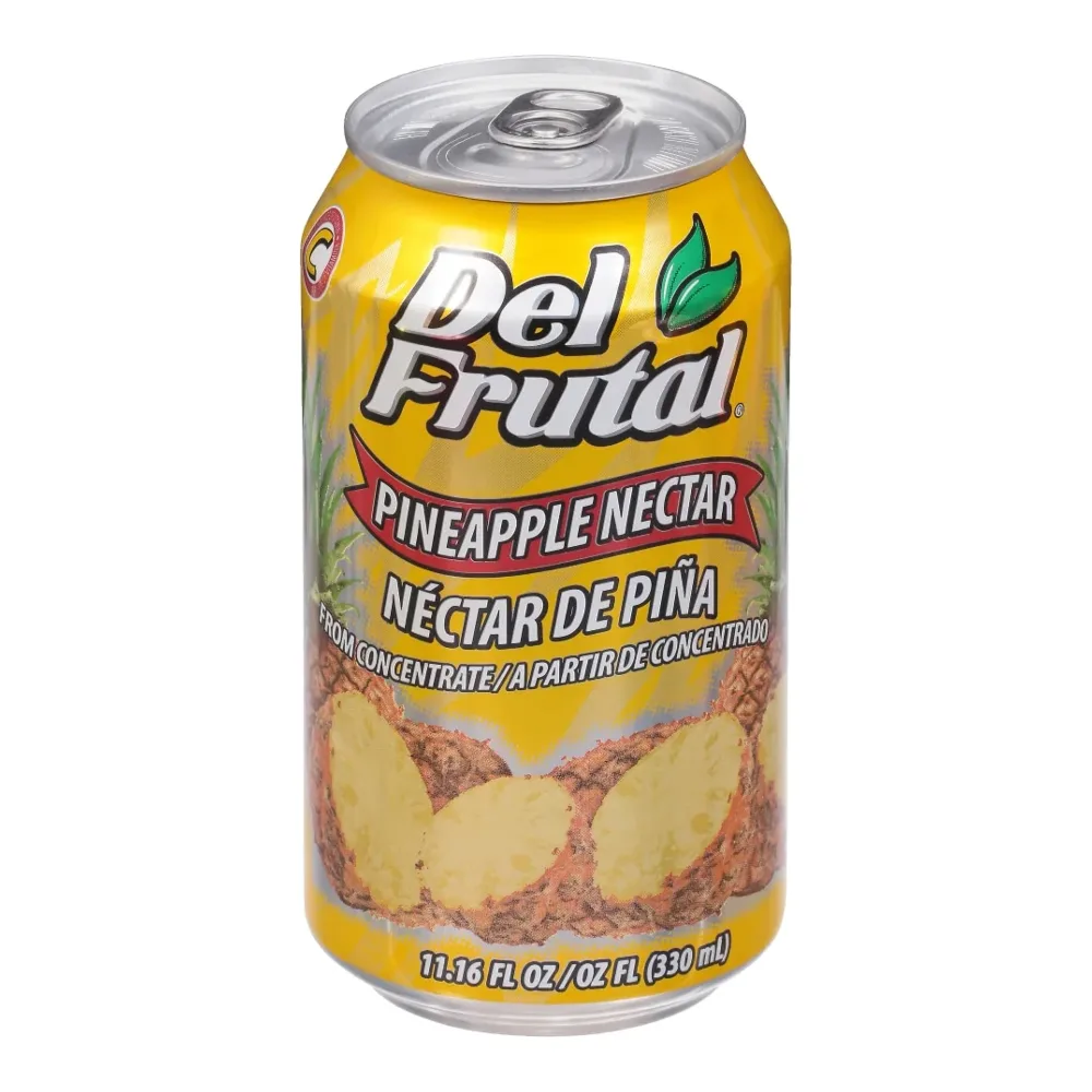081537200033 DEL FRUTAL PINEAPPLE NECTAR 11Z - Image 1