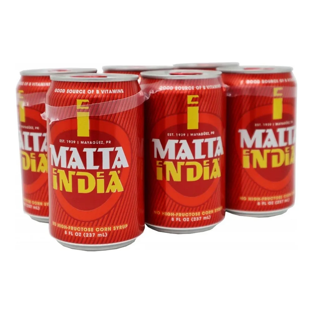 081553121329 MALTA INDIA CANS 8Z/6PK - Image 1