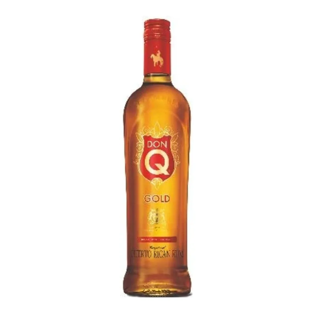082301375117 DON Q CRISTAL GOLD RUM 375ML - Image 1
