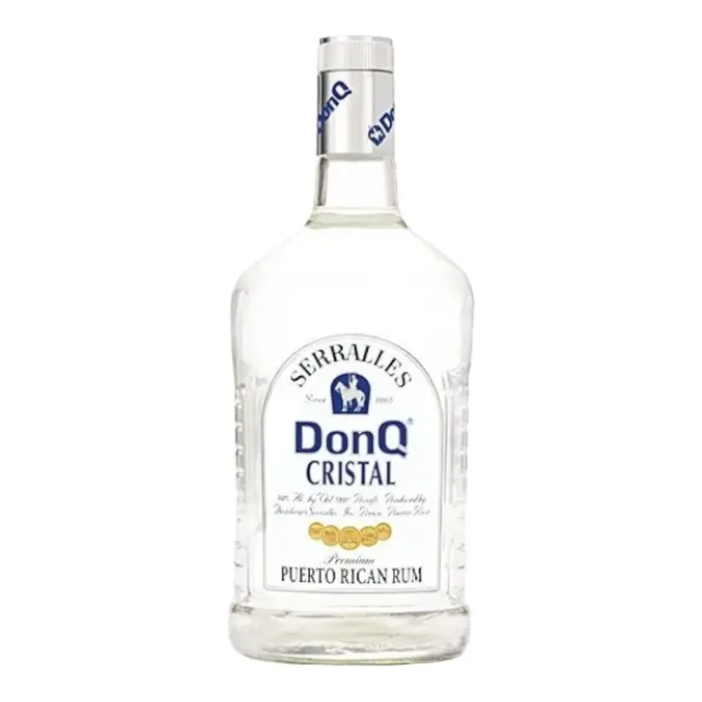 082301375124 DON Q CRISTAL PUERTO RICAN RUM 375ML - Image 1