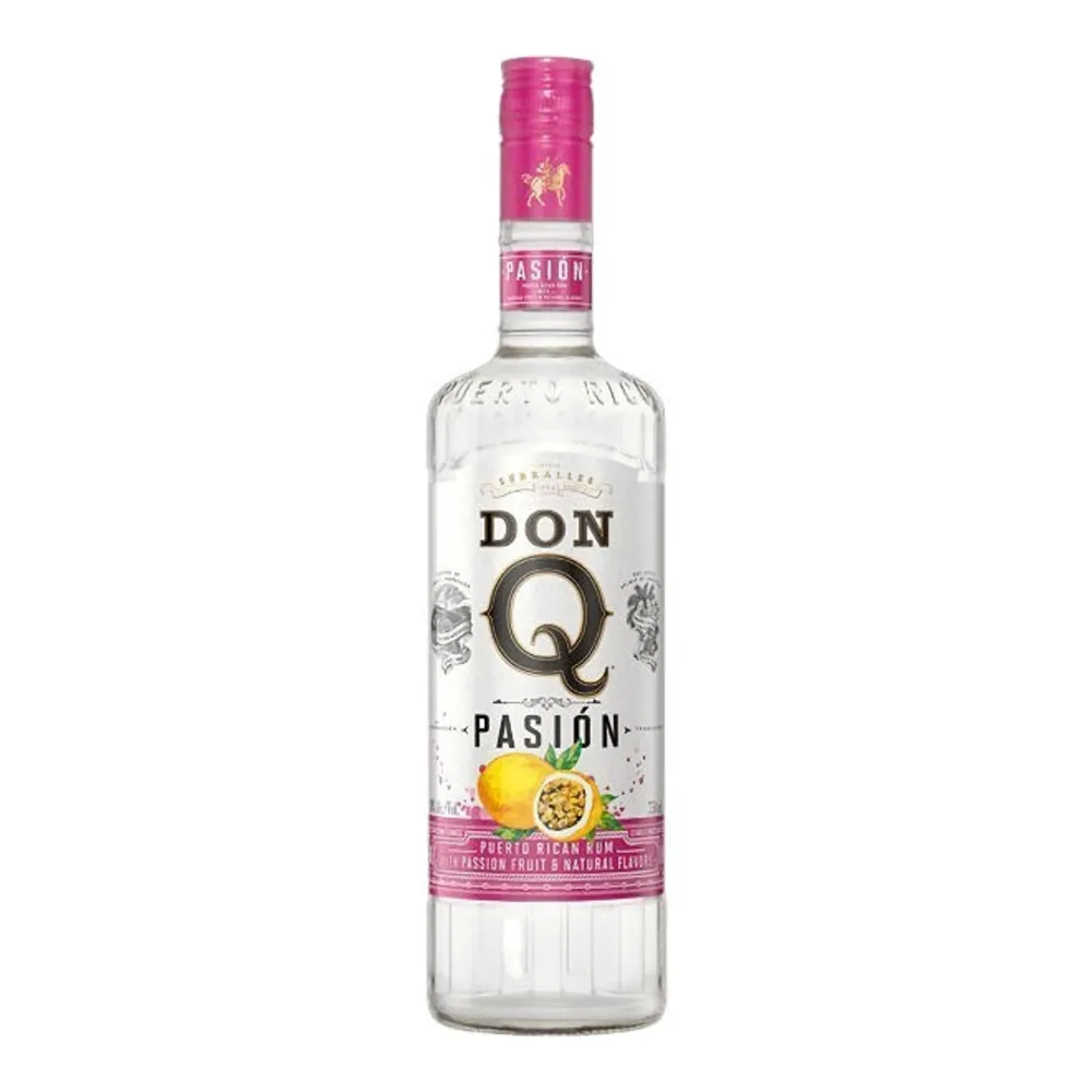 082301750600 DON Q RUM PASSION FRUIT 750ML - Image 1