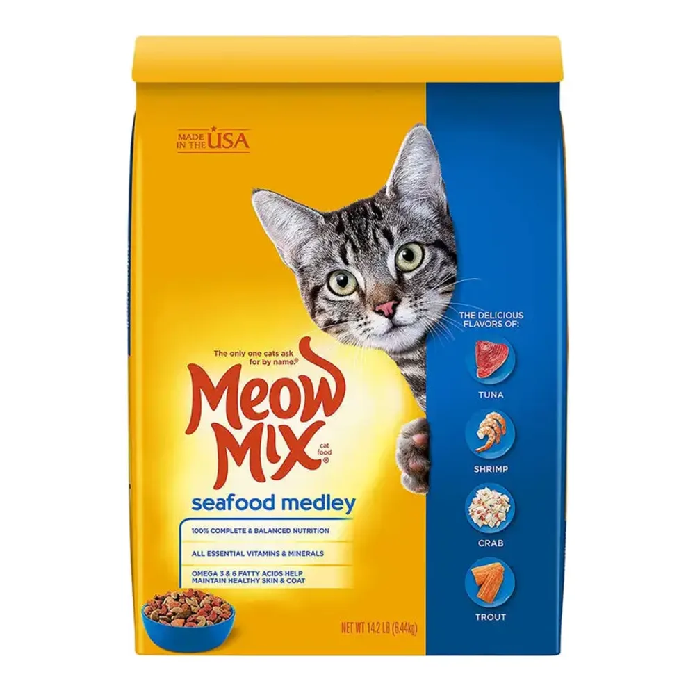 082927450229 MEOW MIX ORIG CAT FOOD 14LB - Image 1