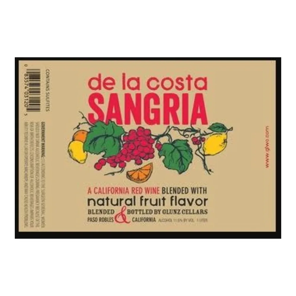 083574031205 DE LA COSTA RED SANGRITA 1LT - Image 1