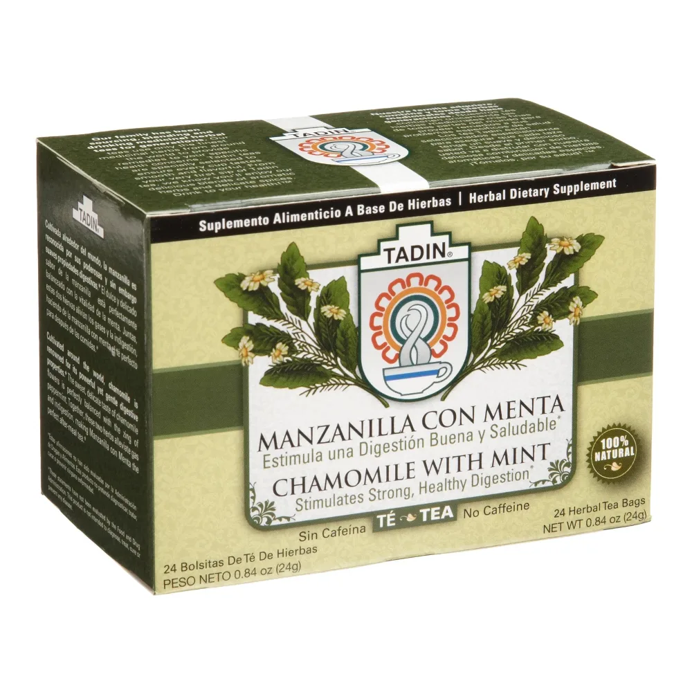 083703300547 TADIN TE MANZANILLA CON MIEL 24CT - Image 1