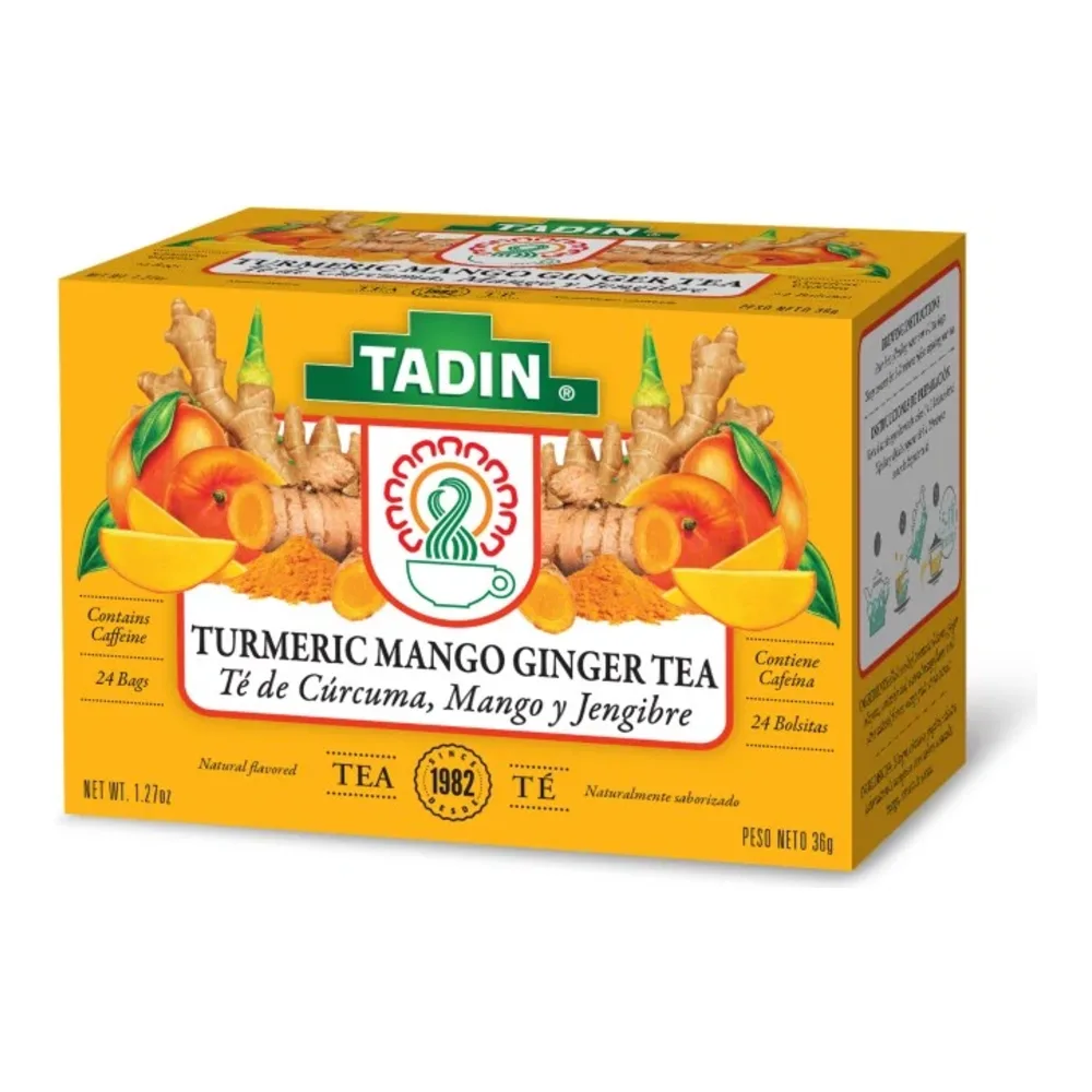 083703301889 TADIN TE TURMERIC MANGO GINGER 24CT - Image 1