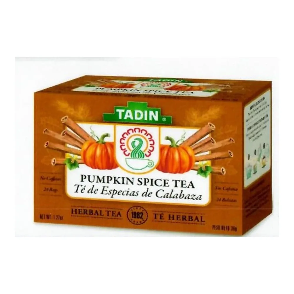 083703301902 TADIN TE PUMPKIN SPICE 24CT - Image 1
