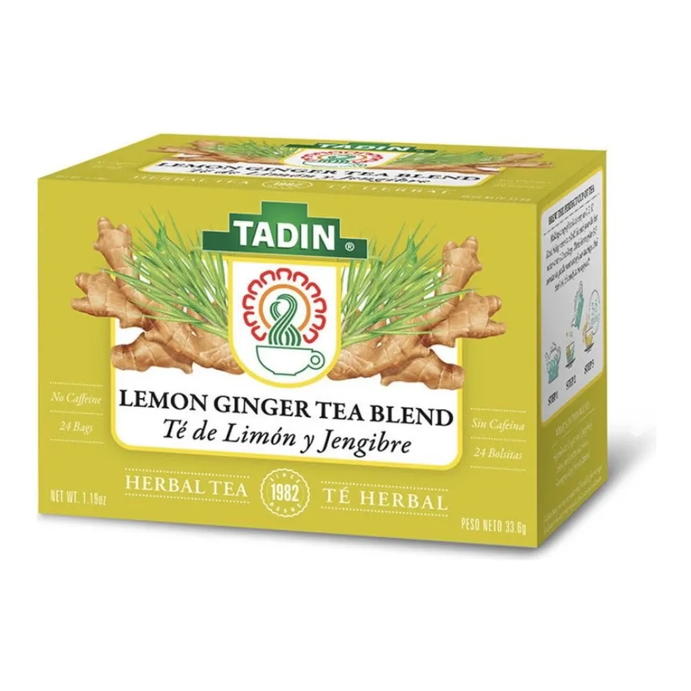 083703301964 TADIN TE LIMON Y JENGIBRE 24CT - Image 1