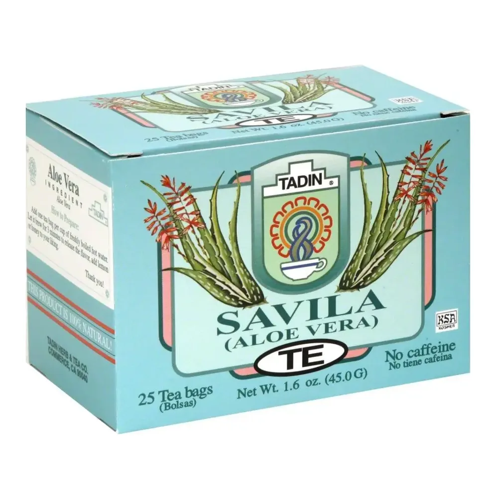 083703510076 TADIN TE SAVILA CON NOPAL 24CT - Image 1