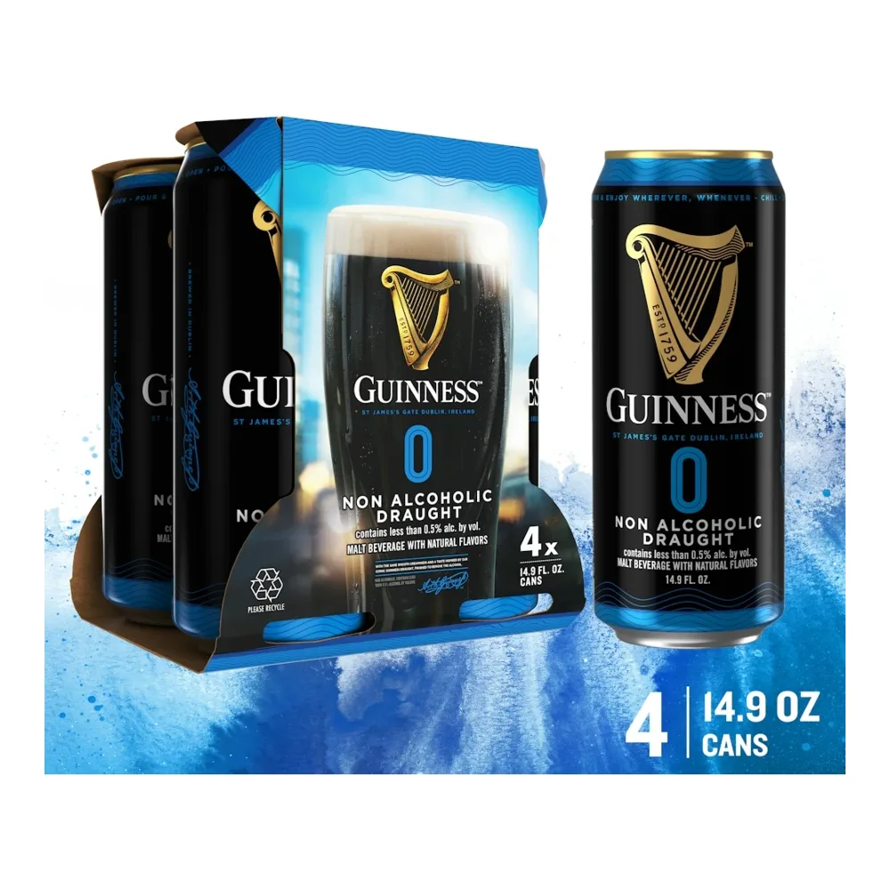 083820125344 GUINESS ZERO 14.9Z/4PK - Image 1