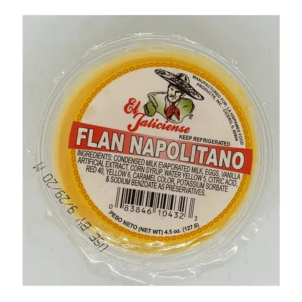 083846104323 EL JALICIENSE FLAN NAPOLITANO 4Z - Image 1