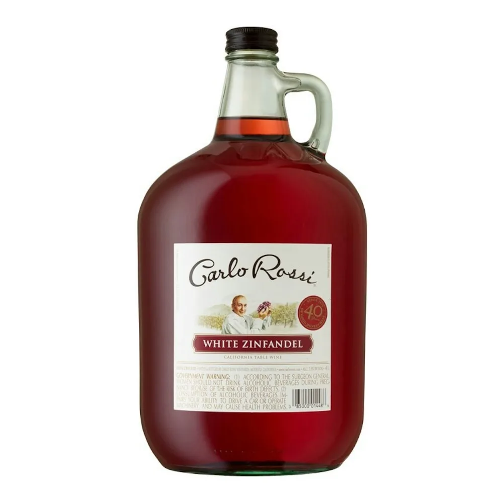 085000014486 CARLOS ROSSI WHITE ZINFANDEL 4L - Image 1