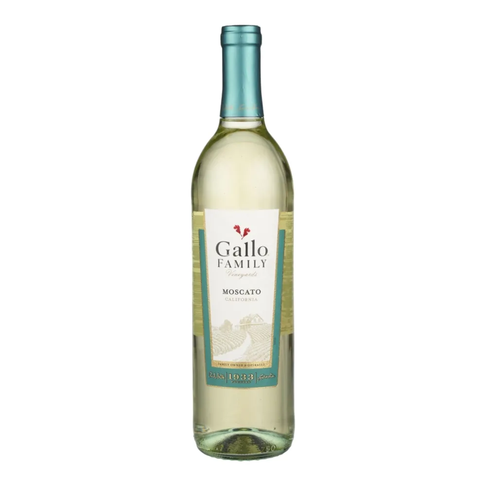 085000015216 GALLO FAMILY MOSCATO 750ML - Image 1