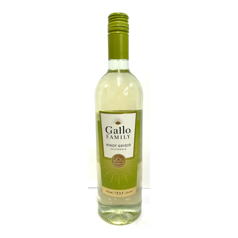 085000015872 GALLO FAMILY PINOT GRIGIO 750ML - Image 1
