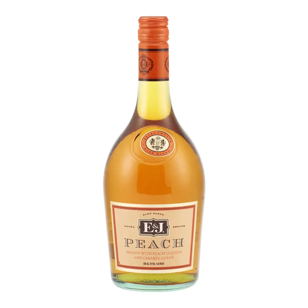 085000024119 E&J BRANDY PEACH 750ML - Image 1