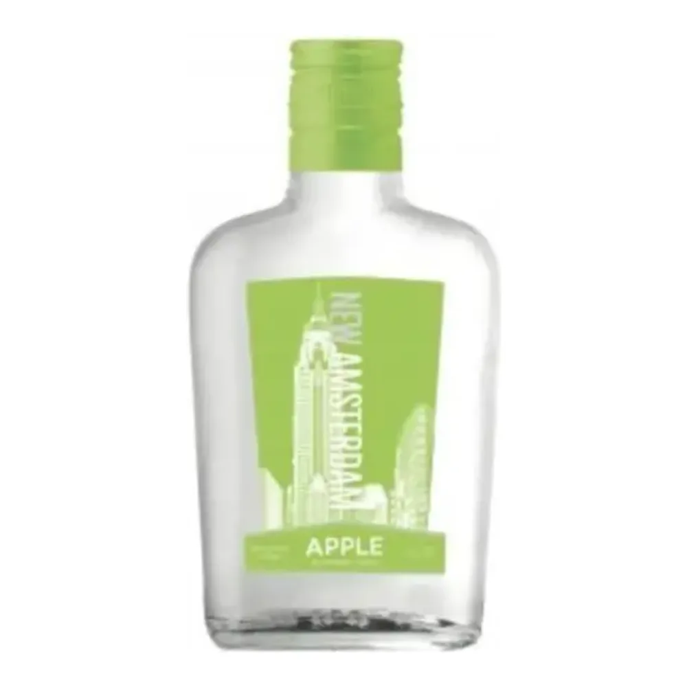 085000024867 NEW AMSTERDAM APPLE VODKA 375ML - Image 1