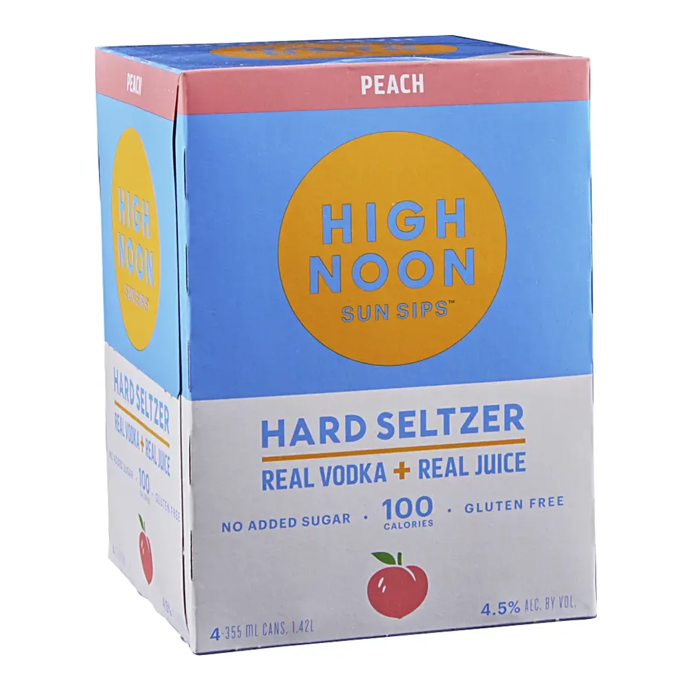 085000034491 HIGH NOON PEACH CAN 700ML - Image 1