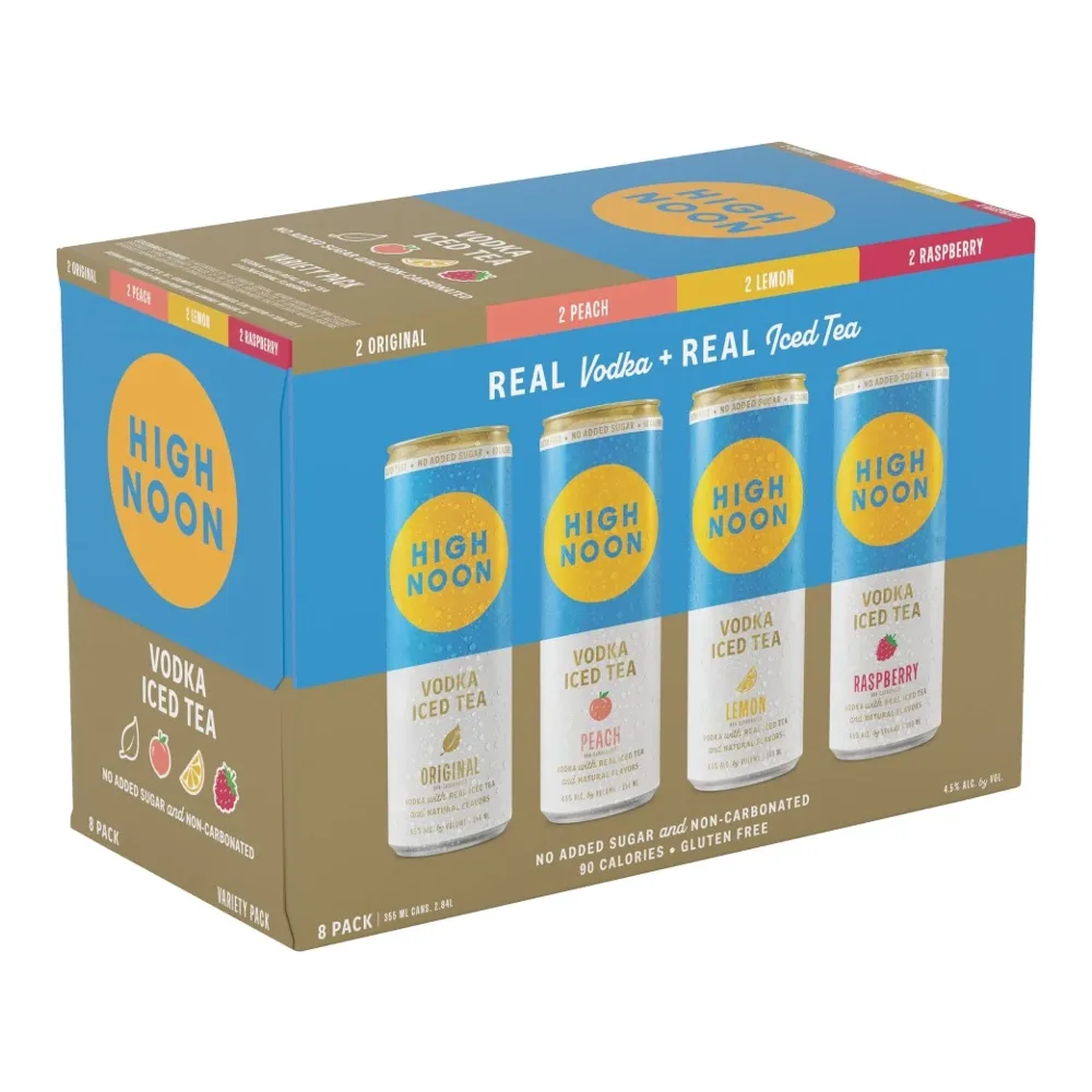 085000038963 HIGH NOON VODKA ICED T 355ML/8PK - Image 1
