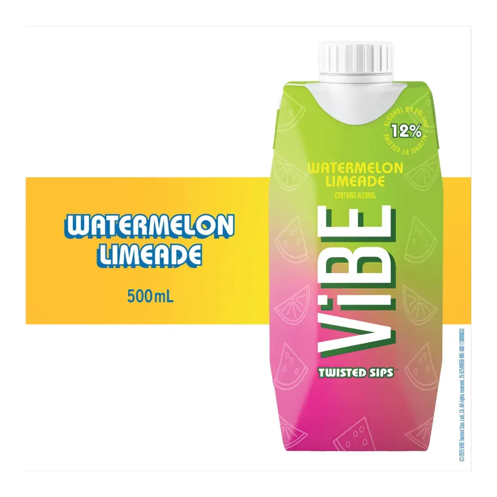 085000039717 VIBE FRUIT WTRMLN LMN TETRA 500ml - Image 1