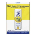 LUCKY ONE VODKA BLBRY LMND 4PK
