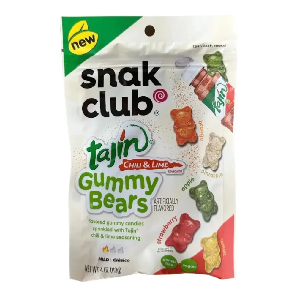 087076219062 TAJIN GUMMY BEARS 4Z - Image 1